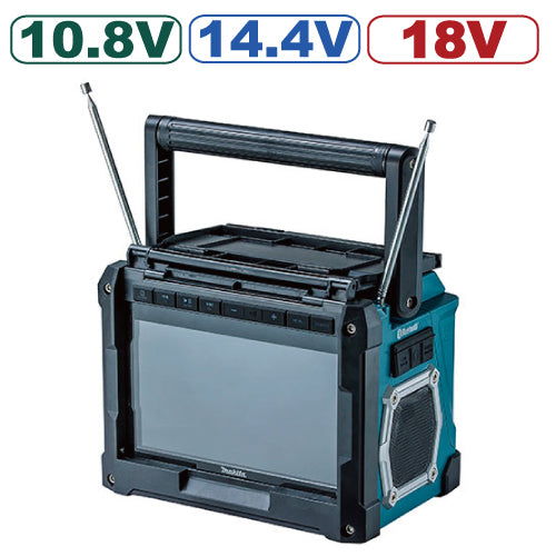 マキタ充電式ラジオ付テレビ TV100 本体のみ バッテリ、充電器別売