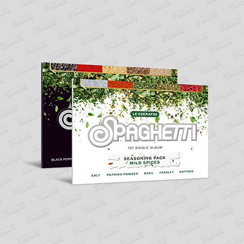 LE SSERAFIM 1ST SINGLE ALBUM - SPAGHETTI (WEVERSE ALBUMS VER