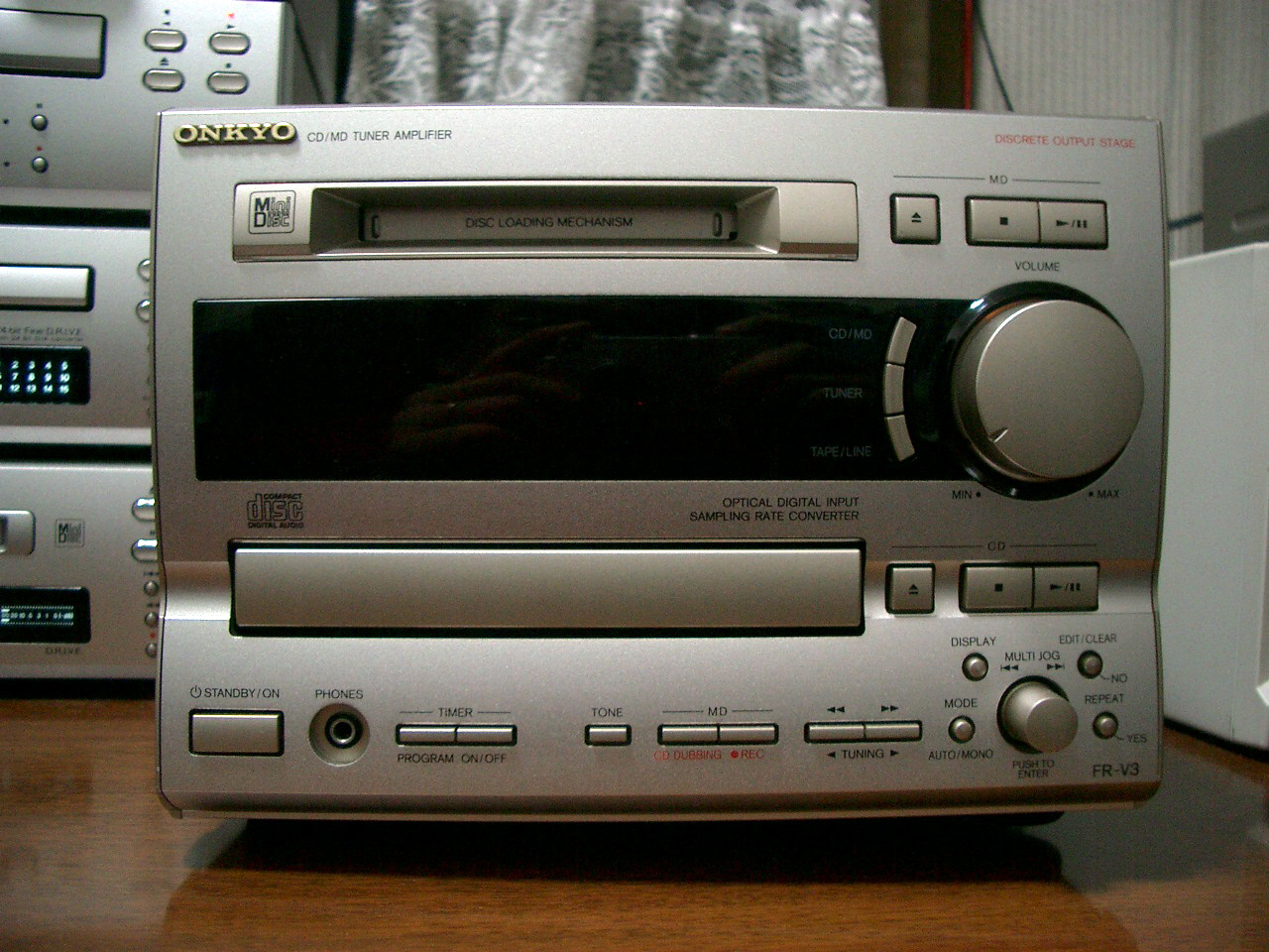 ONKYO MD/CDミニコンポ FR-V3の修理（その2）