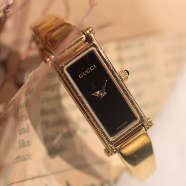 GUCCI / グッチ / ヴィンテージ ウォッチ / 1500L / 黒文字盤