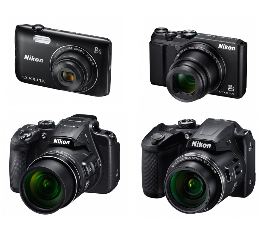 Nikonから一気に4機種！ で、やっぱり光学ズームがすごいよ