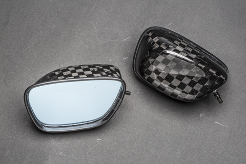 Ninja ZX-25R (2020-) ドライカーボンミラーセット--