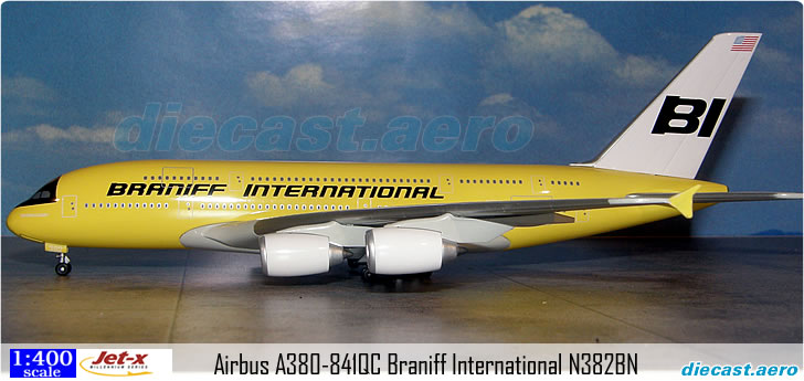 航空機・ヘリコプター 1/400 A380 BRANIFF INTERNATIONAL N384BN