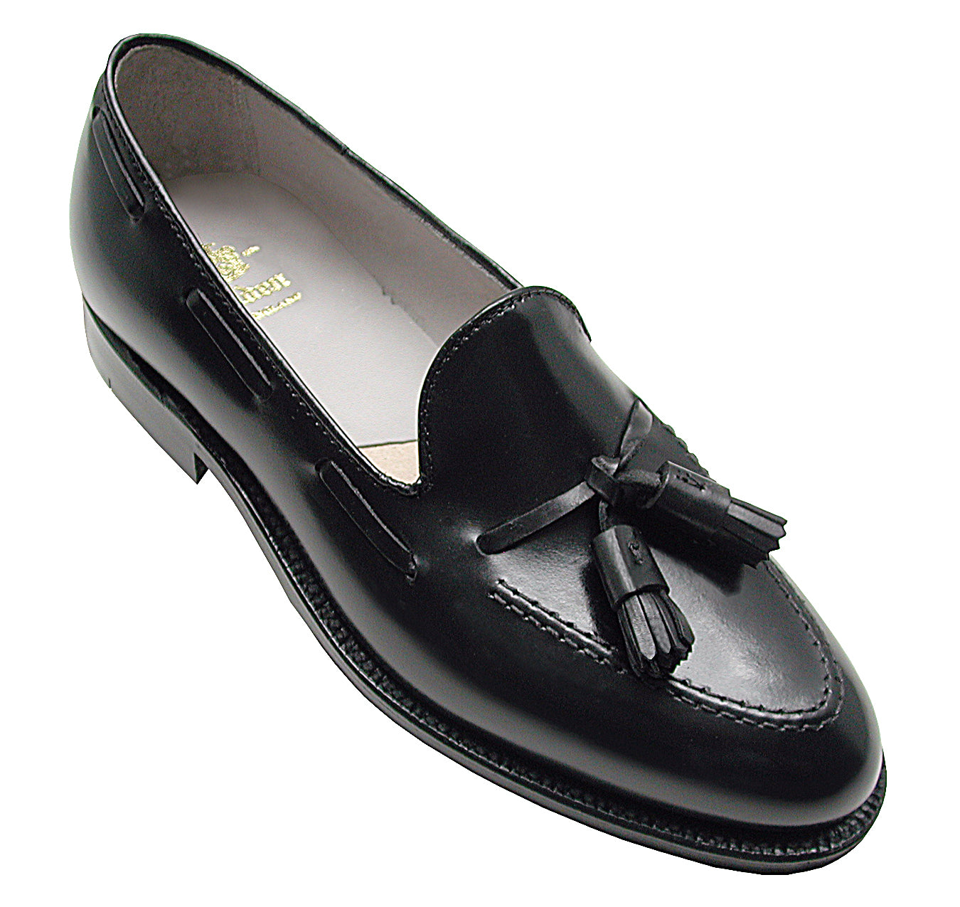 660 Tassel Moccasin Loafer (Black Calf) – The Alden Shop