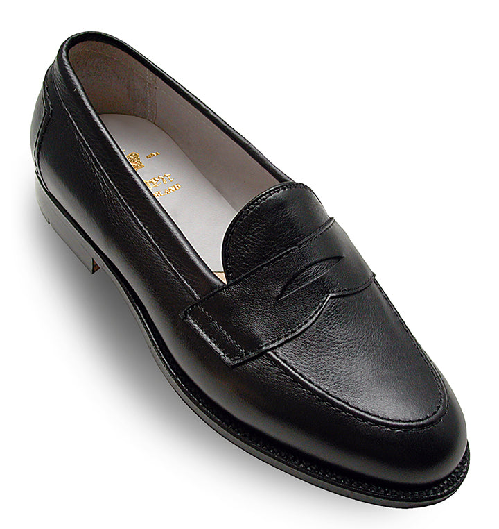 9695F Penny Loafer Flex Welt (Soft Black Calf) – The Alden Shop