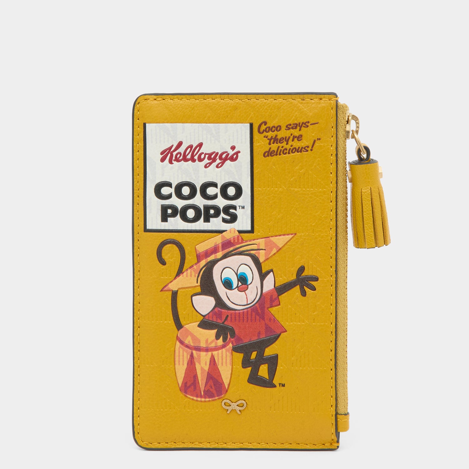 Coco Pops」ジップ・カードケース | Anya Hindmarch JP