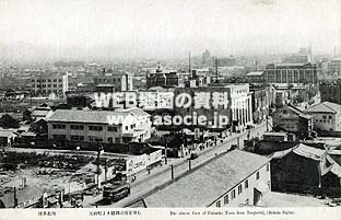 アンティーク絵葉書に観る、懐かしの福岡・天神町／岩田屋・松屋／昭和