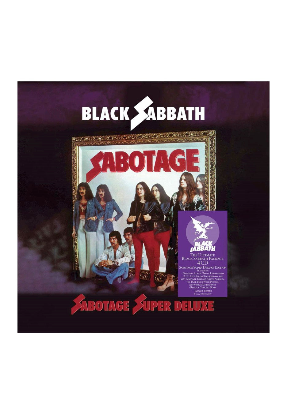 Black Sabbath - Sabotage (Super Deluxe) - CD Box – The Art of the