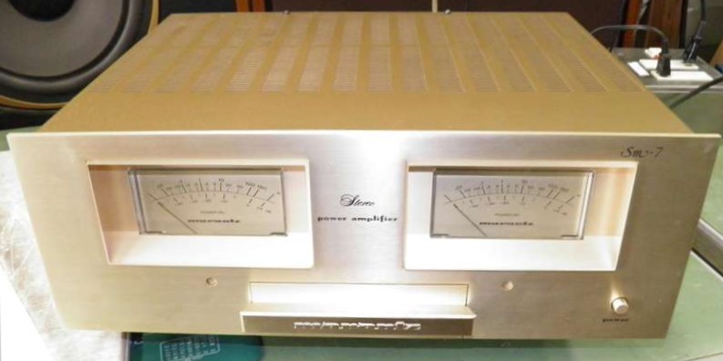 オーディオ修理｜マランツ Marantz SM7 パワーアンプの修理