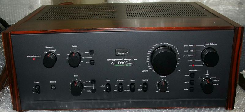 オーディオ修理｜サンスイ Sansui AU-D907 Limited プリメインアンプの修理