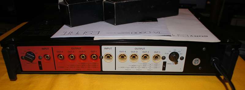 ソニー SONY TA-D900 4WAYチャンネルデバイダー