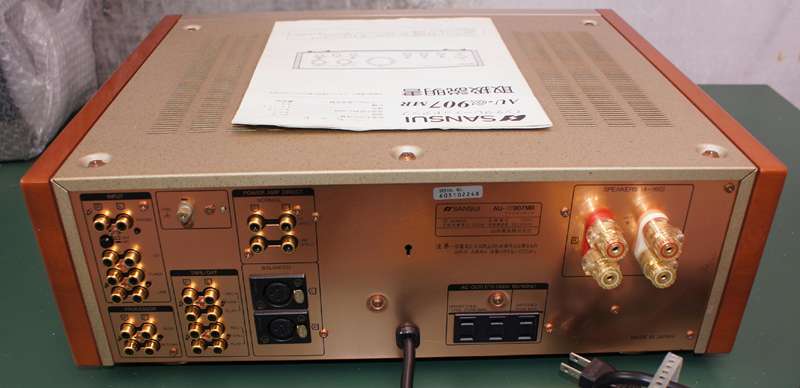 サンスイ SansuiAUα907 MR プリメインアンプ