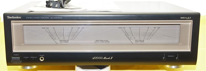 テクニクス Technics SE-A1000 MK2 パワーアンプ