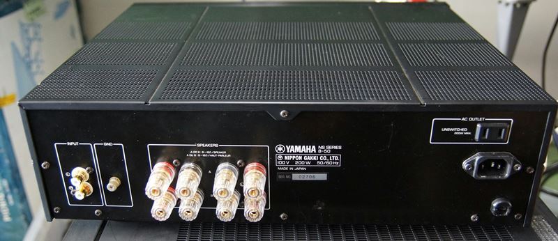 ヤマハ YAMAHA B50 パワーアンプ