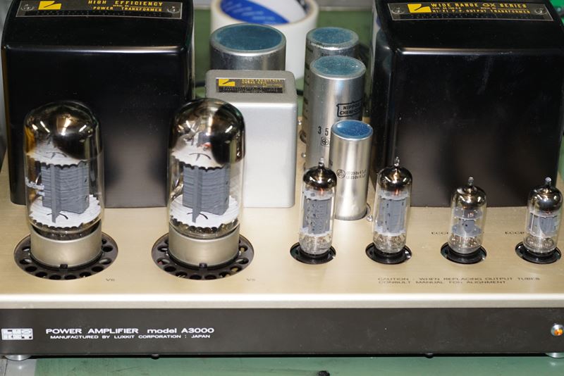 ラックスキット LUXKITA3000 真空管パワーアンプ