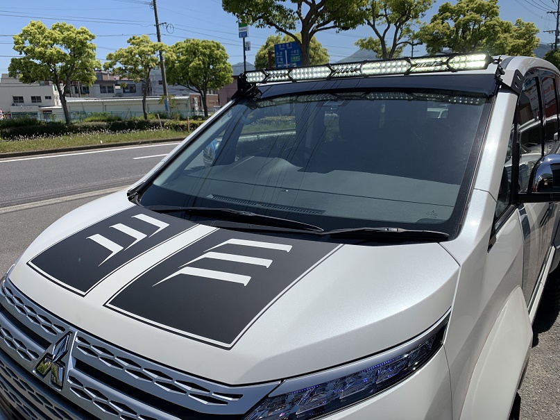 デリカD5用】IPF652SD-50インチダブルロー＋デリカD5専用KIT 商品詳細