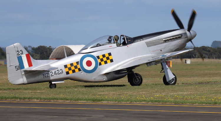 Aircraft : ZK-BHT - North American P-51D Mustang