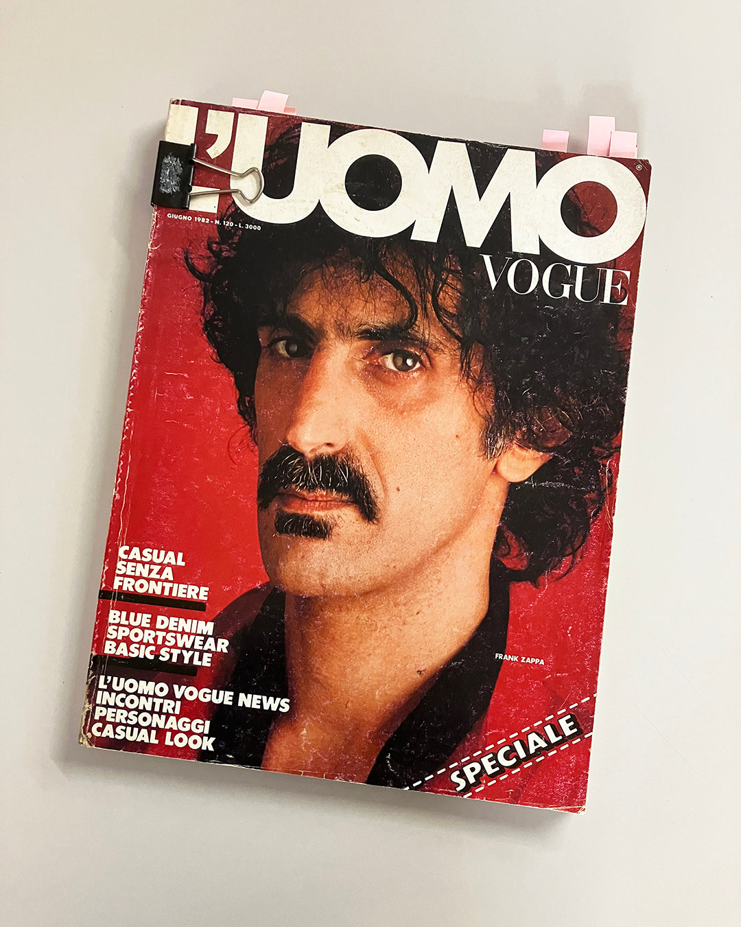 L'UOMO VOGUE 1982 – THE CORONA UTILITY