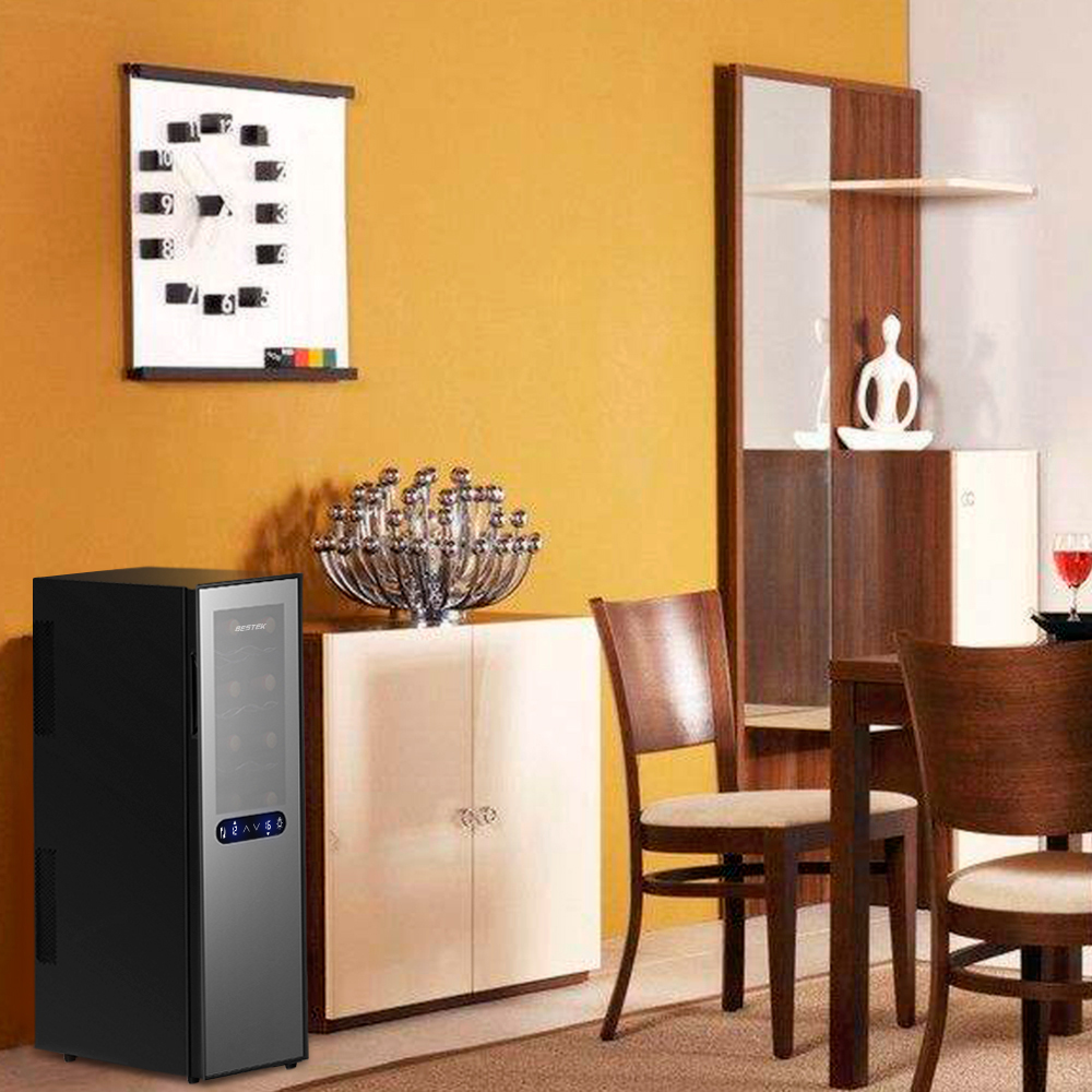 ワインセラー 16本収納 2室個別温度設定可能 大容量 ペルチェ静音式