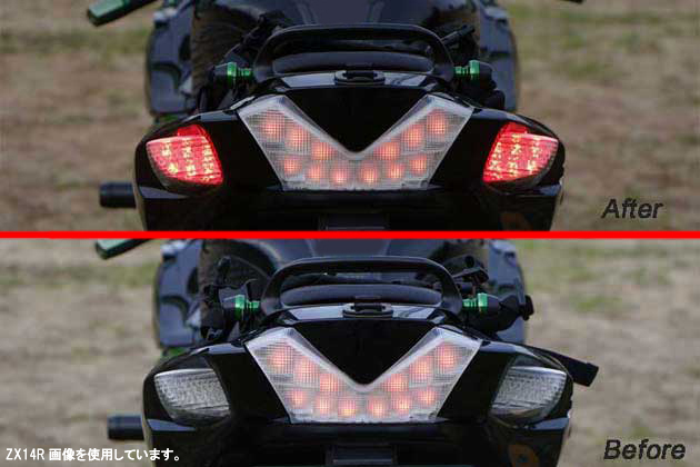 カワサキ ZZR1400用カスタムウィンカー｜BOSSCOM