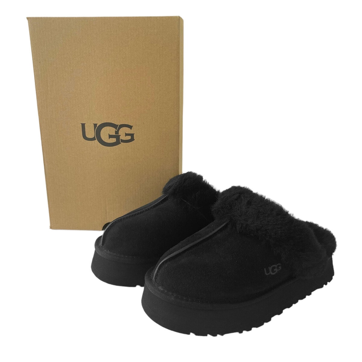 アグ レディース ディスケット スリッパ ブラック 23.0cm | Costco Japan