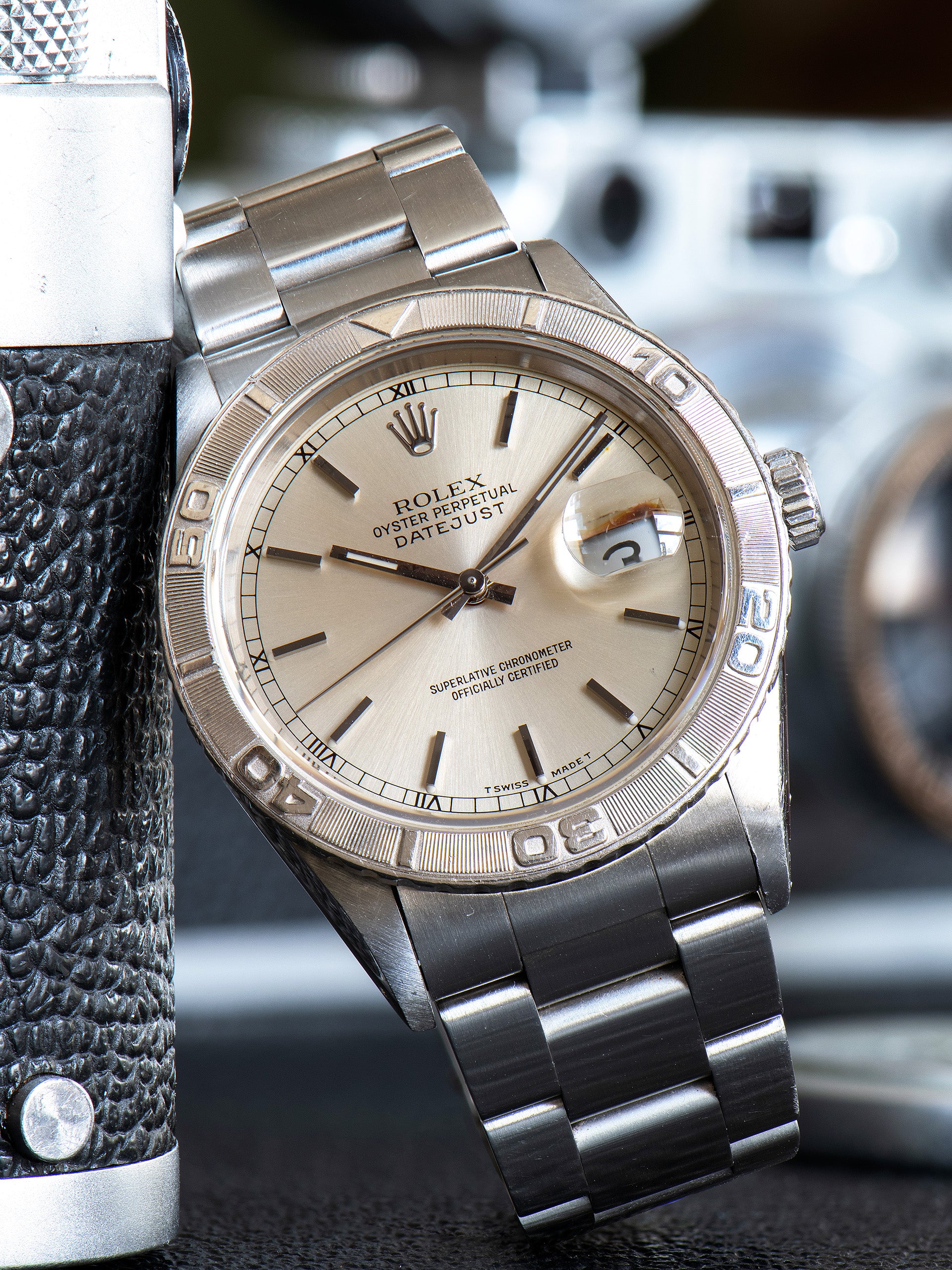 1993 Rolex DateJust Turn-O-Graph (Ref. 16264) Silver Dial