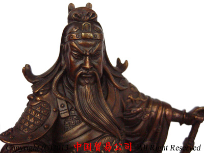 風水グッズ【関羽の置物】輸入販売（中国貿易公司）
