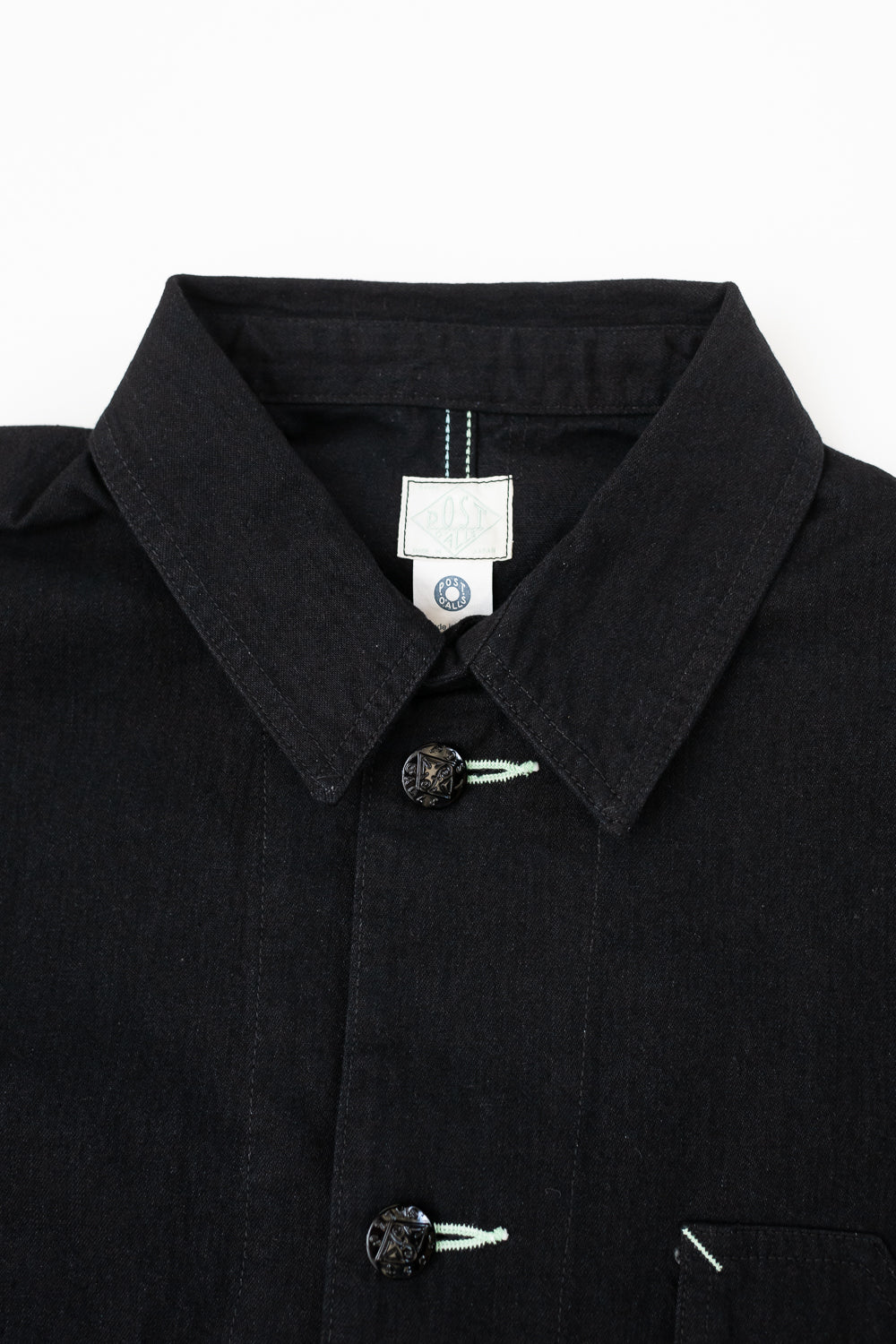 1101-FTC - No. 1 Jacket Flat Twill - Black | Dant