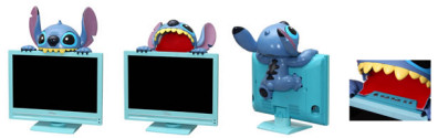 ディズニーのスティッチ地デジ液晶テレビ