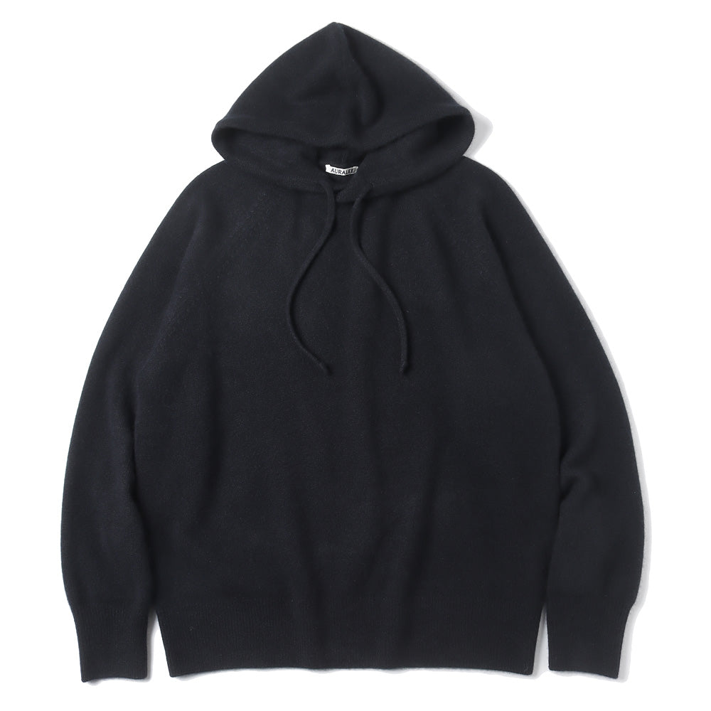 AURALEE(オーラリー)】BABY CASHMERE KNIT P/O PARKA (A23AP02BC