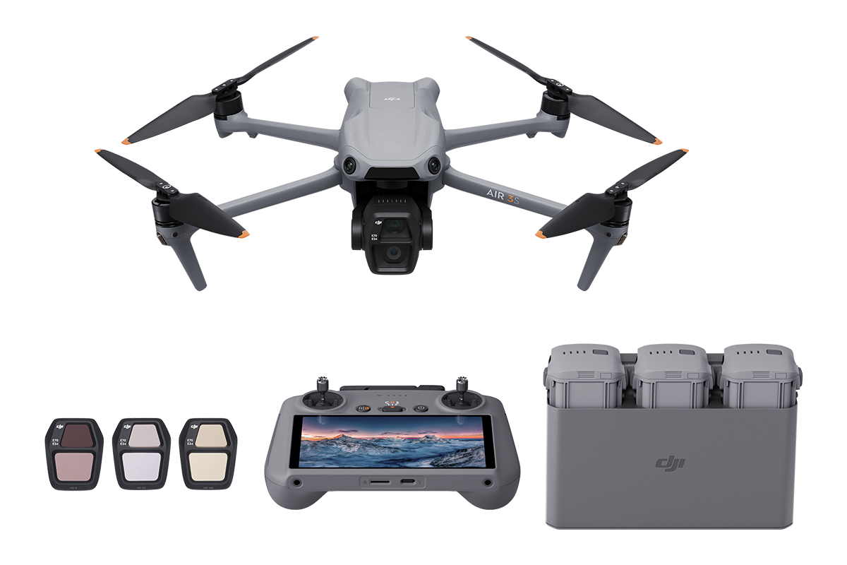 ✓ Shop DJI Air 3S Fly More Combo (DJI RC 2) | USA Shipping 🚚