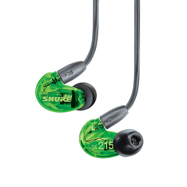 SHURE SE215 Special Edition グリーン 【SE215SPE-GN-A】 – e☆イヤホン