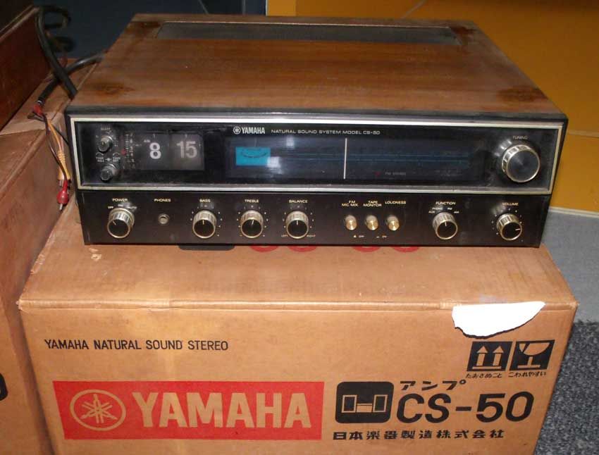 YAMAHA CS-50 ステレオレシーバー 実働 YAMAHA CS-50 ステレオ