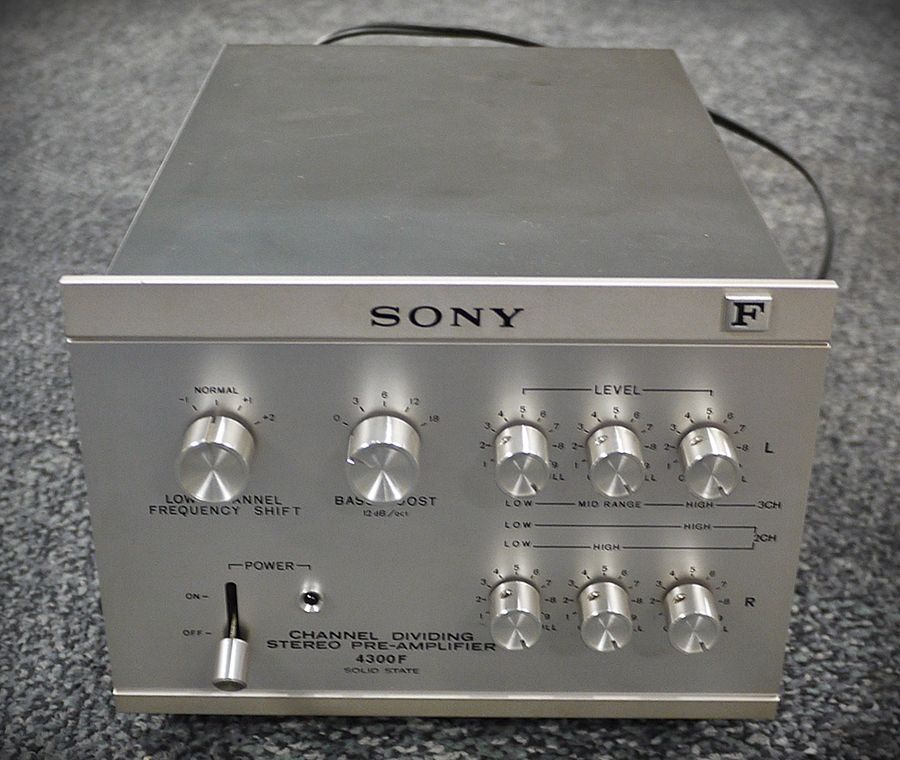 ソニー SONY TA-4300F 3チャンネルデバイダー