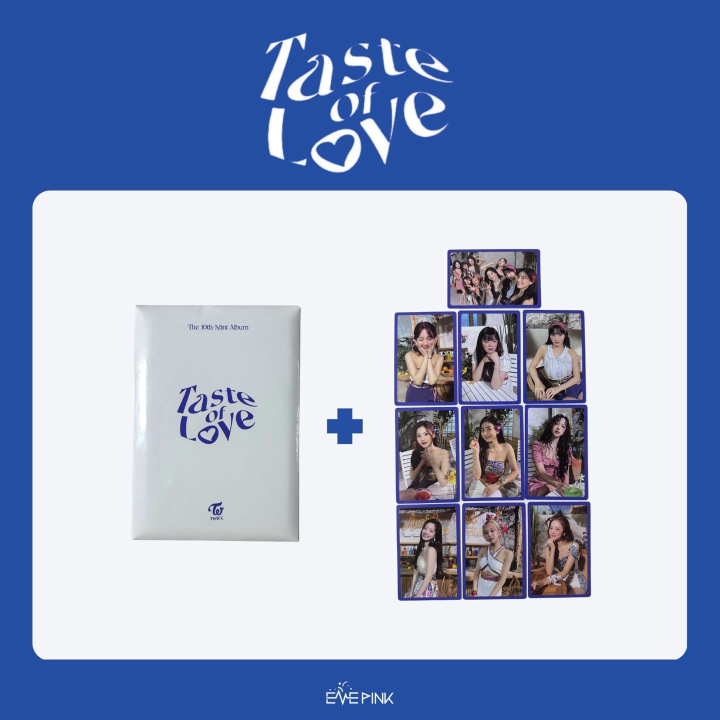 TWICE (트와이스) - [Taste of Love] : (OFFICIAL PHOTOCARD SET