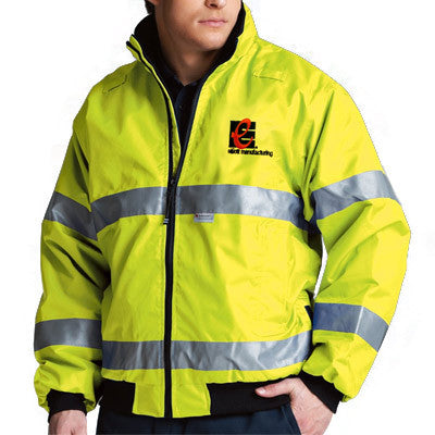 Charles River Signal Hi-Vis Jacket - Company Jackets. – EZ