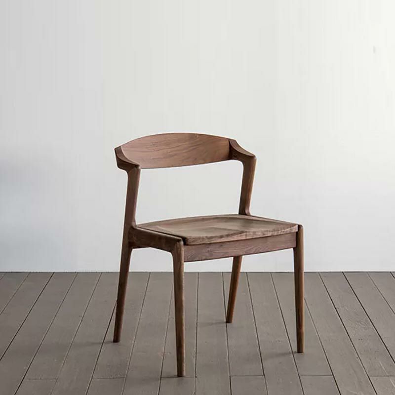 シキファニチア ユナ セミアームチェア・ウッド（板座） – FELICE.ONLINE