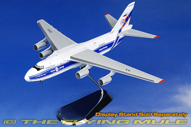 GeminiJets GJVDA1178 - An-124 Condor Diecast Model, Volga-Dnepr
