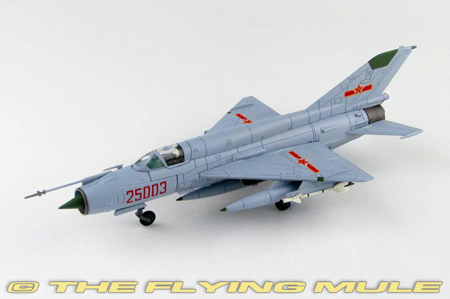 J-7D Fishbed 1:72 Diecast Model - Hobby Master HM-HA0199 - $109.95