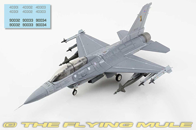 F-16B Fighting Falcon 1:72 Diecast Model - Hobby Master HM-HA38076