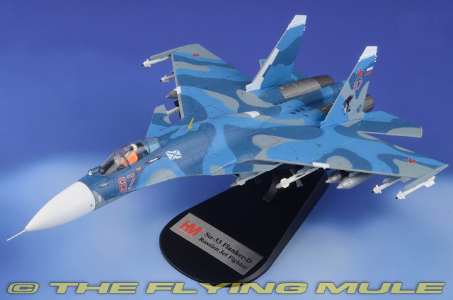 Su-33 Flanker-D 1:72 Diecast Model - Hobby Master HM-HA6401 - $149.95