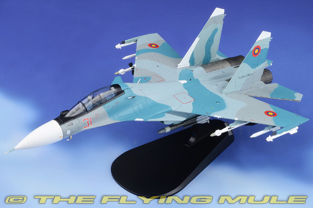 Su-30SM Flanker-H 1:72 Diecast Model - Hobby Master HM-HA9507