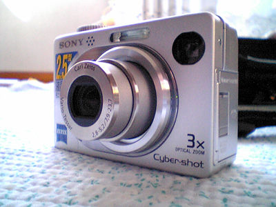 SONY Cyber-shot DSC-W1 本体とレンズのセット 動作確認済み SONY