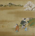 土佐光成 十二ヶ月花鳥画帖