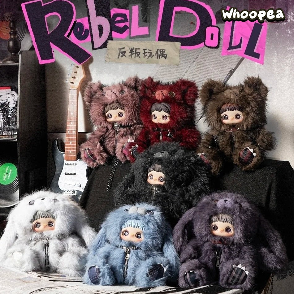Maymei Rebel Doll Series 400% Plush Backpack Blind Box – WHOOPEA