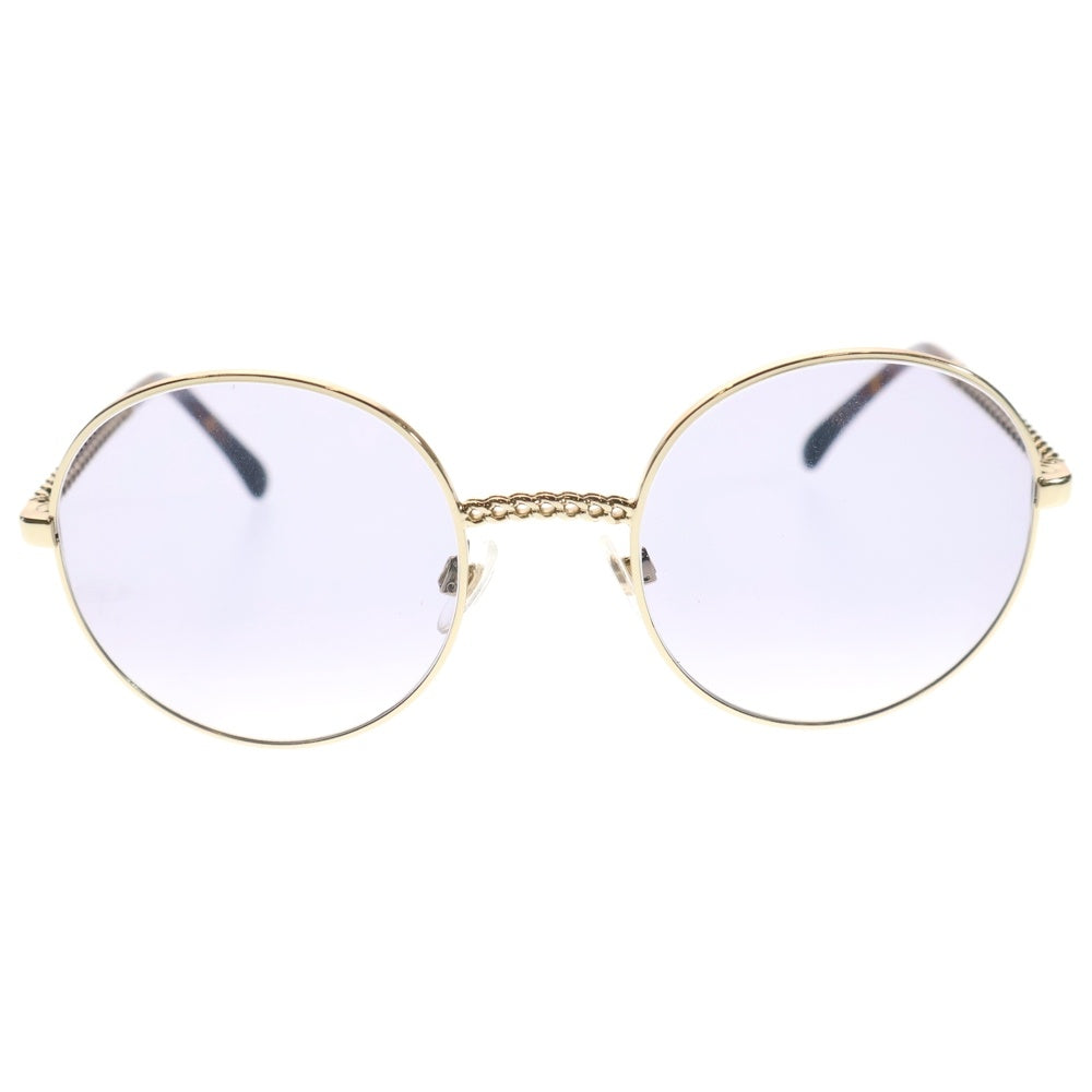 CHANEL(シャネル) 2186 ラウンドフレーム ゴールドテンプル カラー