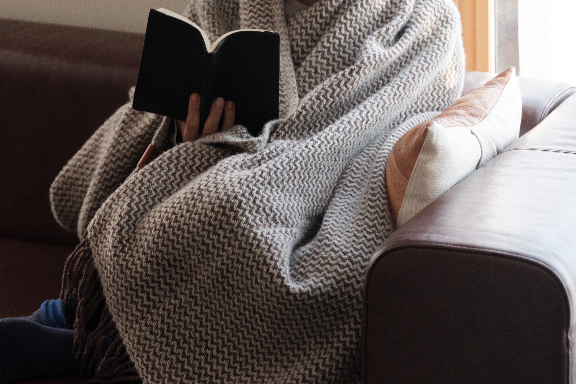 リサイクルウールスロー ウェーブ｜KLIPPAN クリッパン - パンと日用品