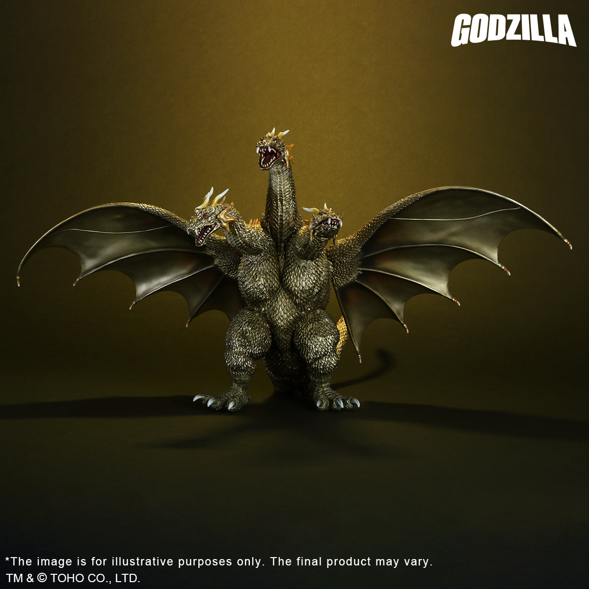 東宝大怪獣シリーズ FAVORITE SCULPTORS LINE キングギドラ (2001