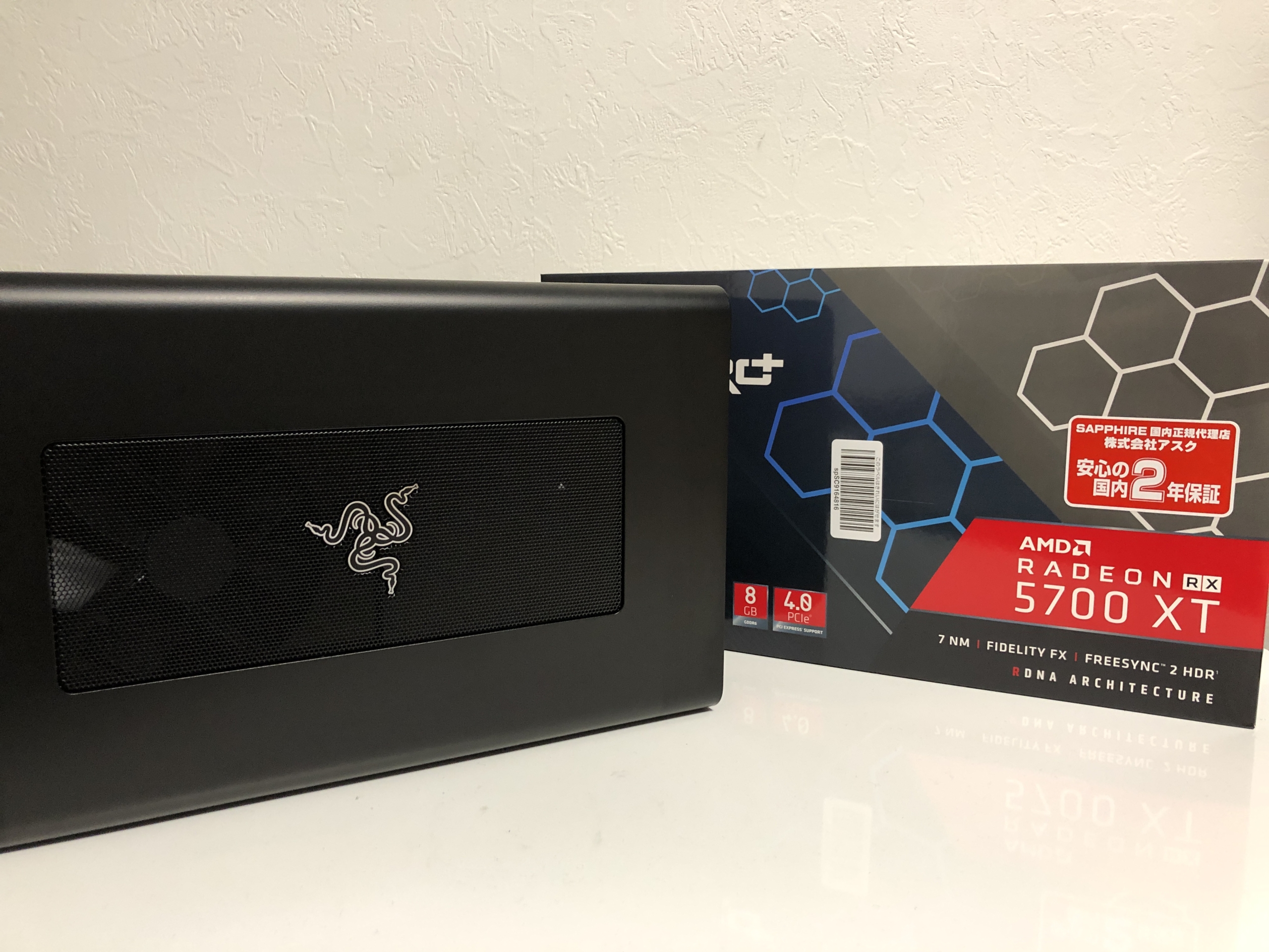 Macbook Proのグラフィックを強化してみた – RX 5700 XT Razer Core X