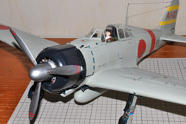 週刊零戦をつくる」プロペラ+エンジンサウンドシステムのスイッチ移設